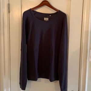 Rag & Bone XL long sleeve raglan tee